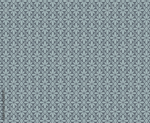 Vintage Blue pattern background vector