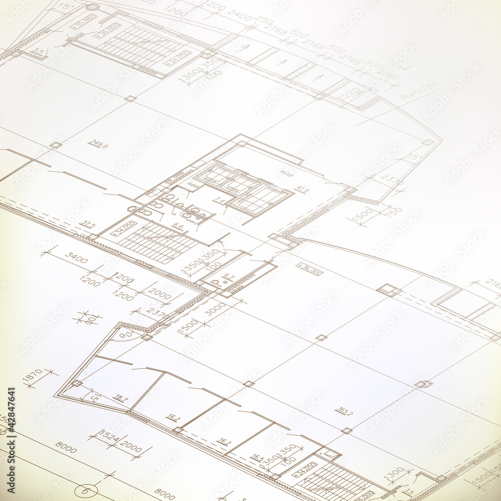 Architectural background. Part of architectural project Architectural background. Part of architectural project