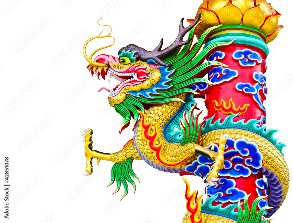 Chinese style dragon statue Chinese style dragon statue