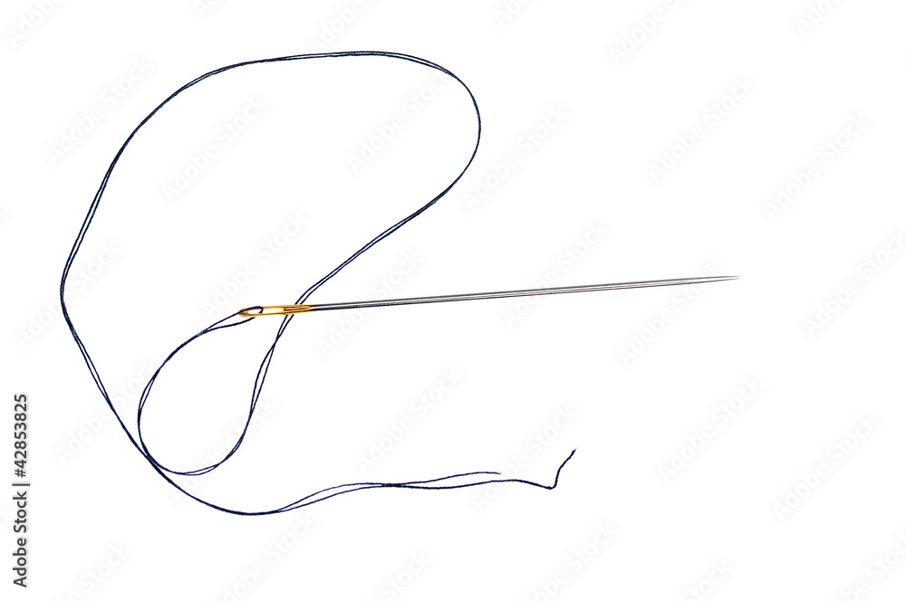 needle and thread needle and thread