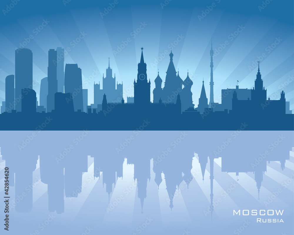 Moscow, Russia skyline