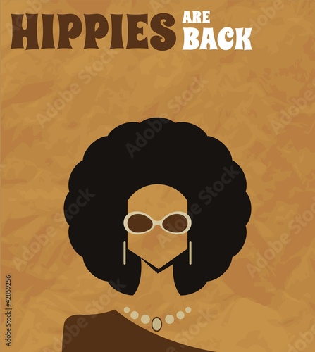 Afro woman