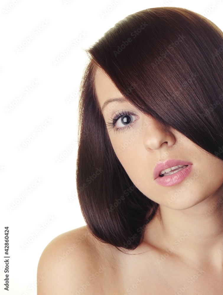 Fototapeta premium Beautiful brunette