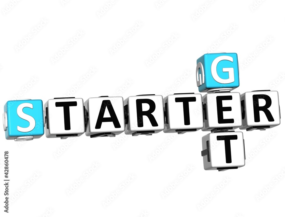 3D Get Started Crossword 3D Get Started Crossword
