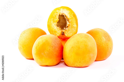 Fresh apricots