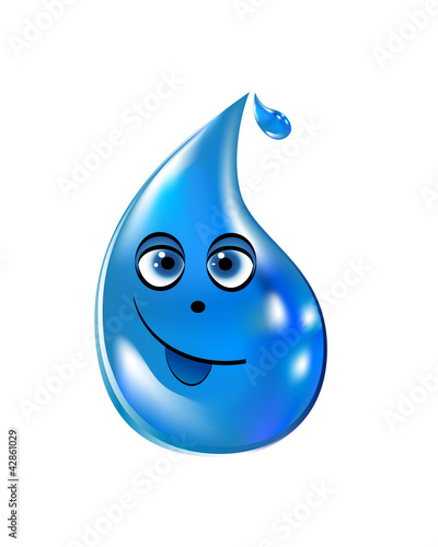 Goccia d'acqua che ride