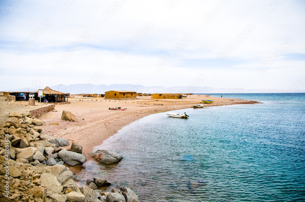 Fototapeta premium landscape of Red sea