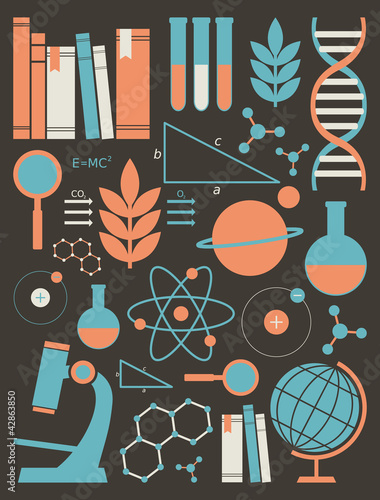 Science and Education Symbols
