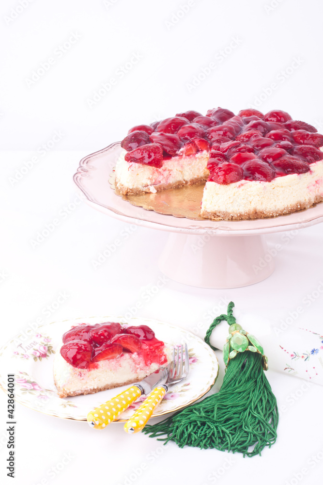 strawberry cheesecake