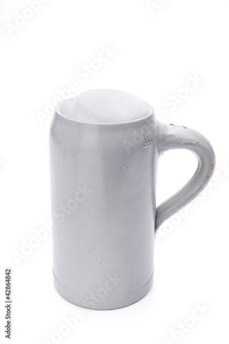 Maß Bier im Steinkrug