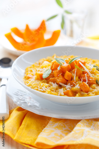 pumpkin risotto