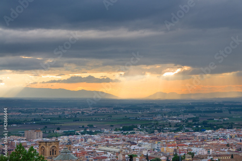 43 - sunset at Granada