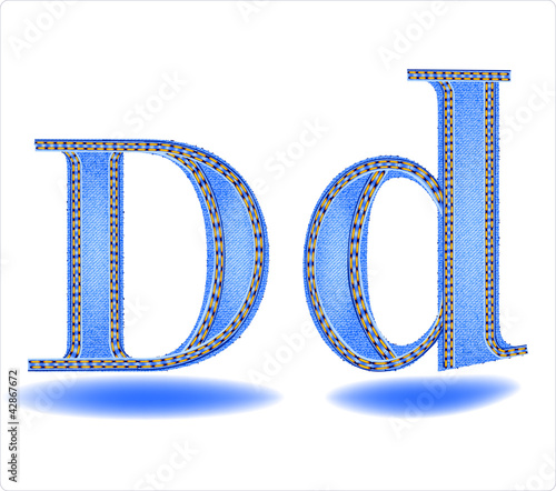 Буква D