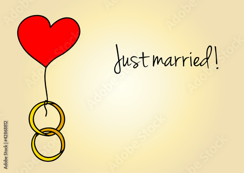Just married