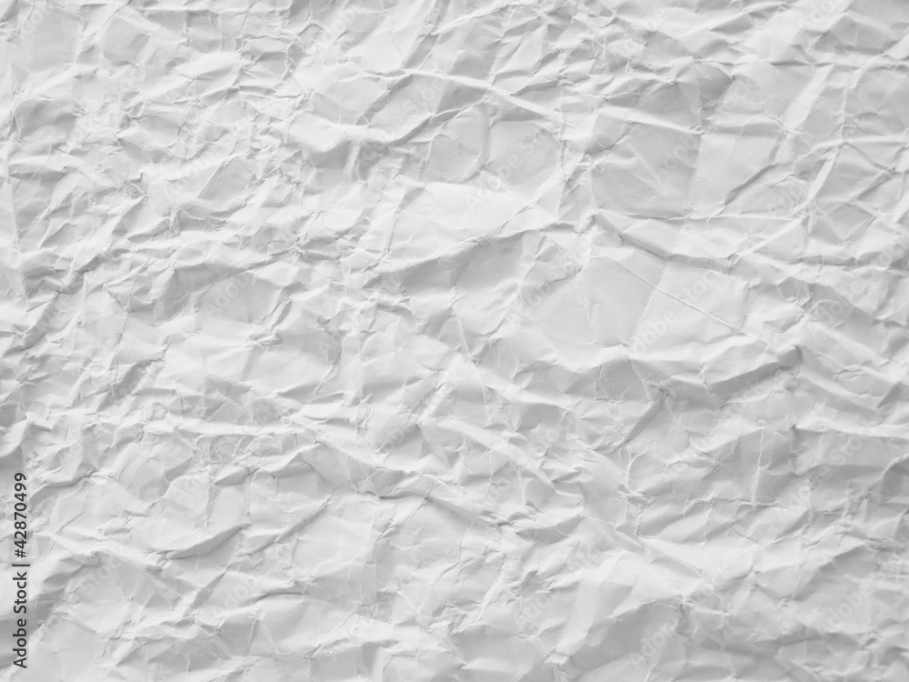 Fototapeta premium Rumpled paper