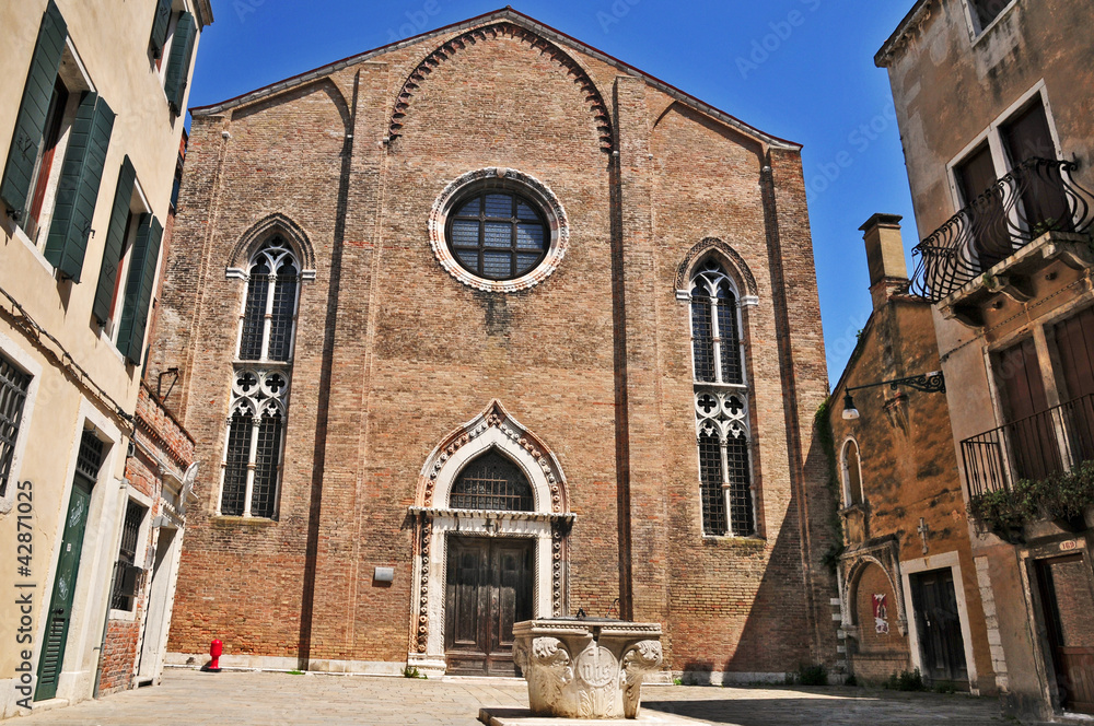 Fototapeta premium Venezia, Chiesa di San Gregorio