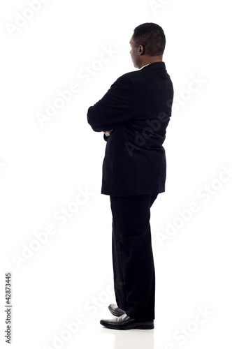 Businessman from the Back