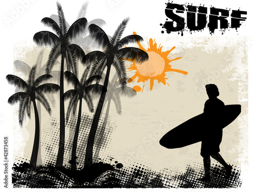 Surf poster background #42873458