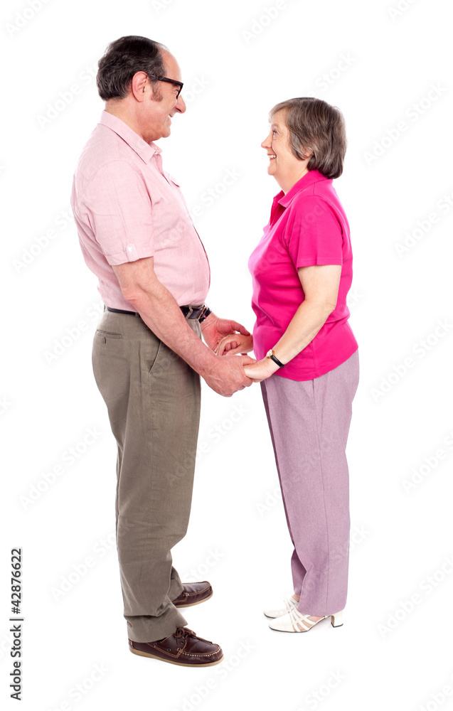 Man and woman holding each others hand Man and woman holding each others hand