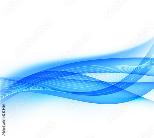 Abstract blue background.