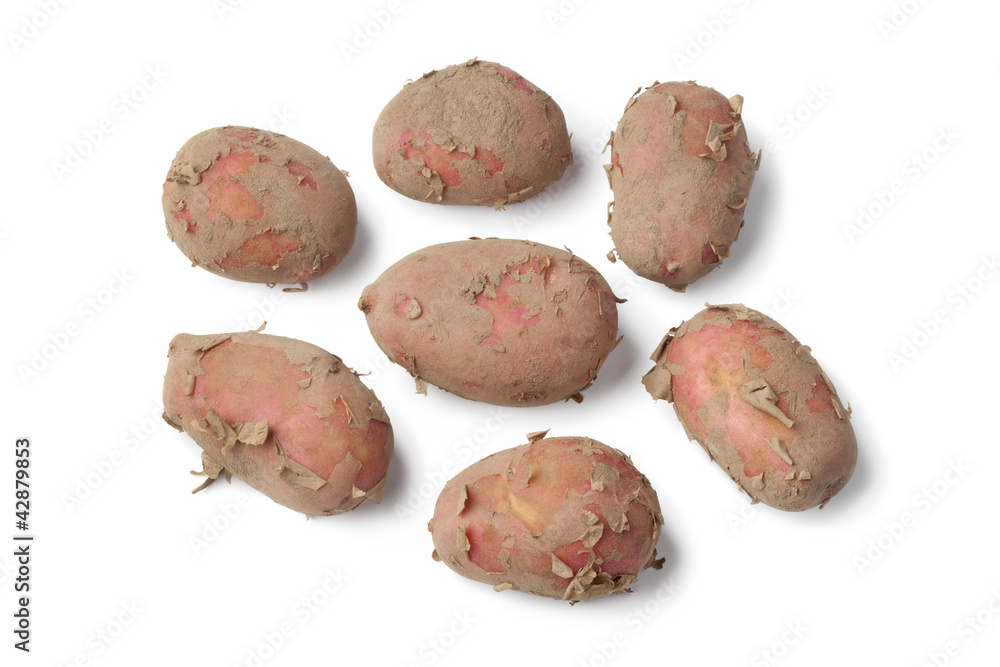 Fresh red Raya potatoes