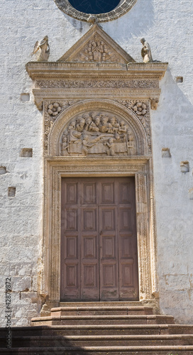 Church of Spirito Santo. Ostuni. Puglia. Italy.