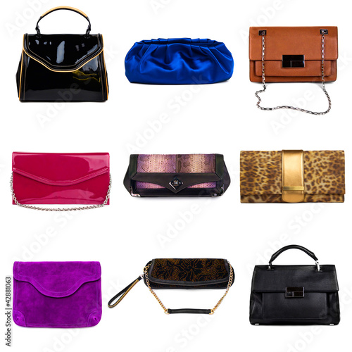 Multicolored female purses-3