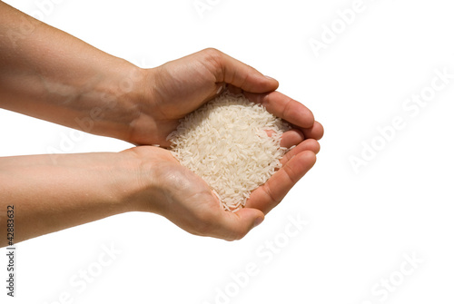 Reis wird angeboten