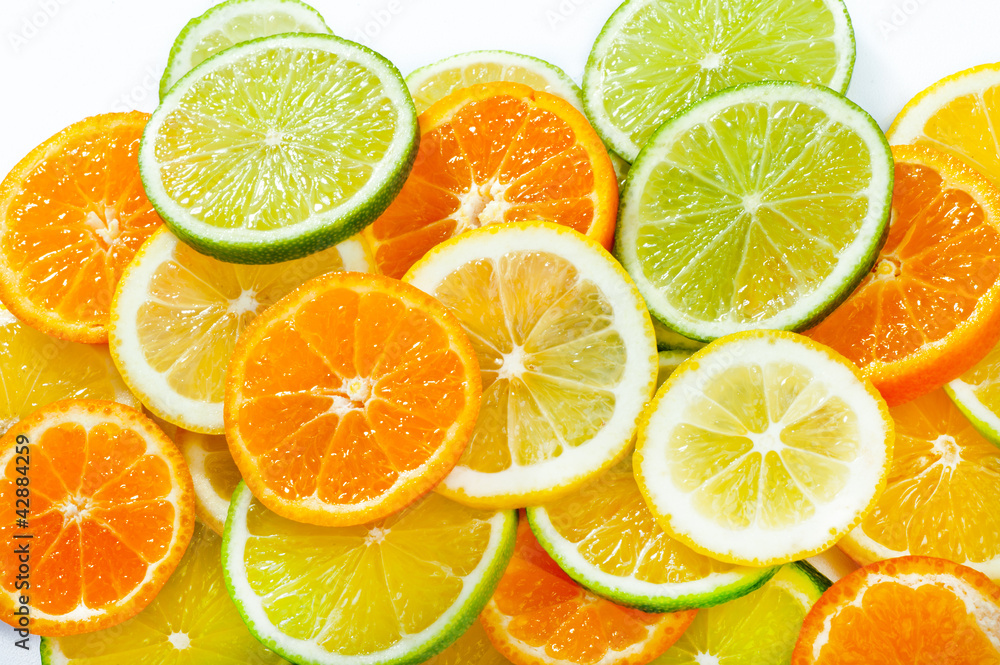 Fototapeta premium Mixed citrus fruit