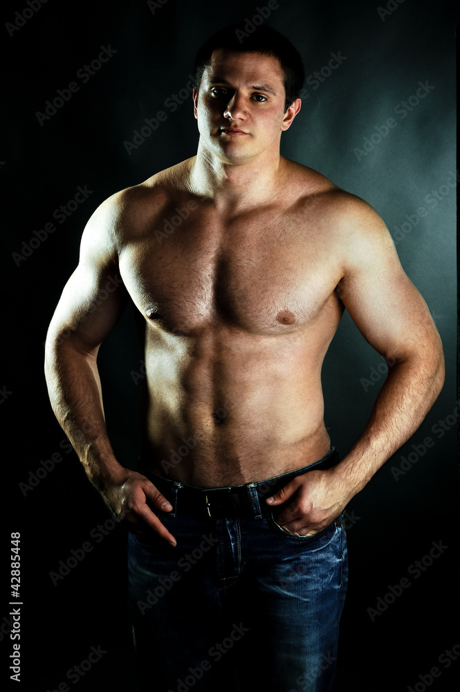 Fototapeta premium athletic man