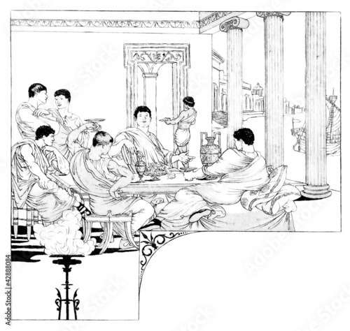 Antiquity : Roman Banquet