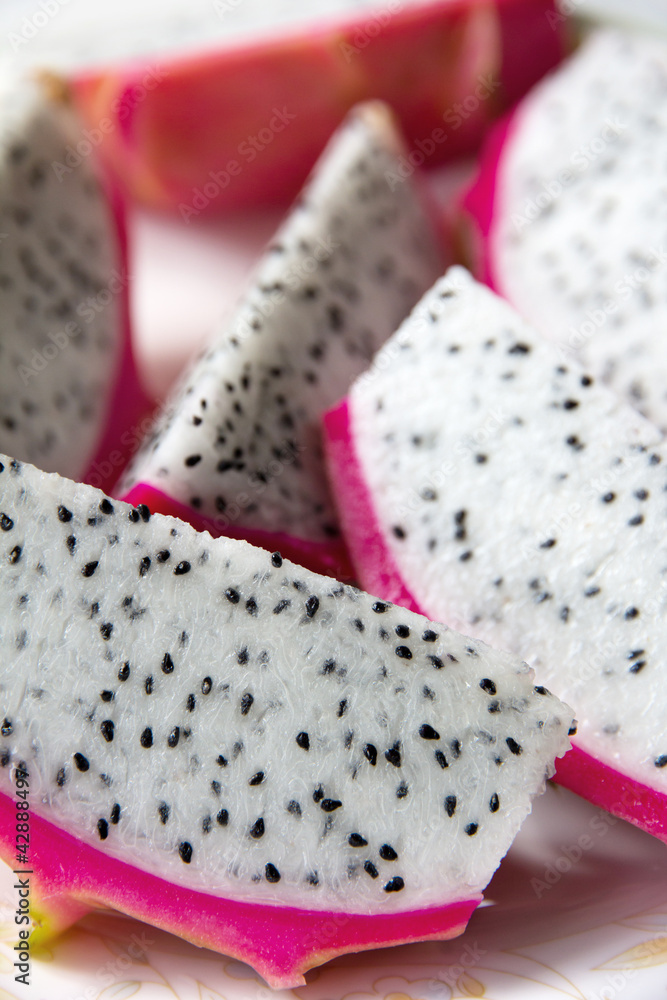 close up of Dragon fruit