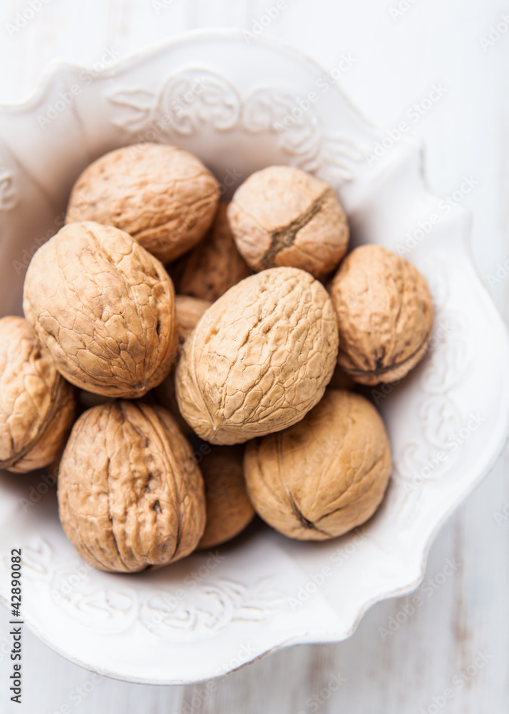 Walnuts in a bowl Walnuts in a bowl