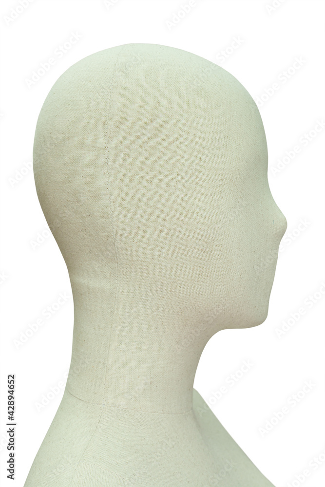 Mannequin isolated on white background Mannequin isolated on white background