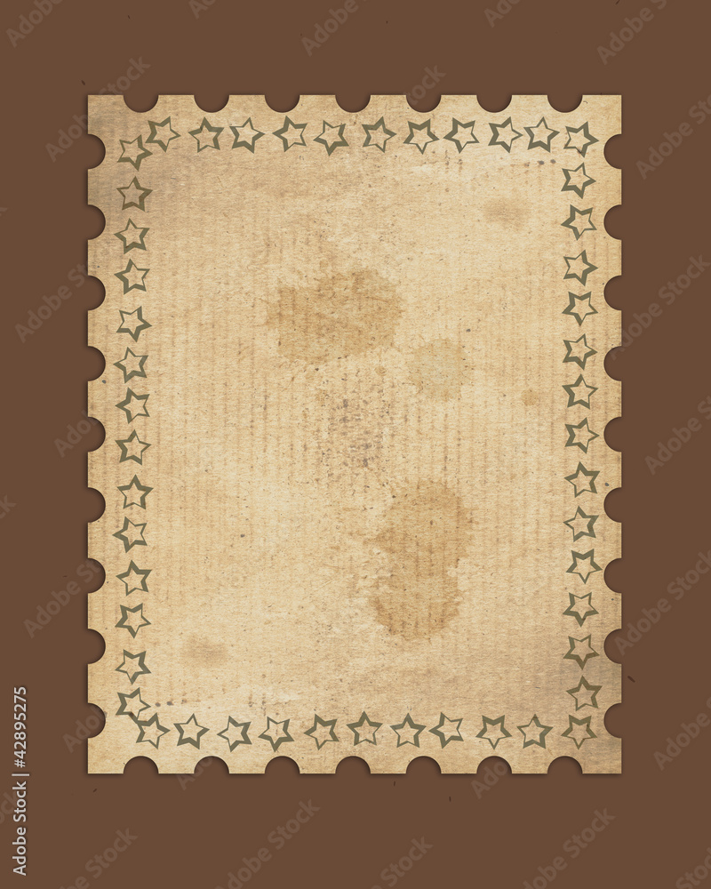 Obraz premium vintage stamp