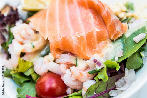 Fresh seafood salad