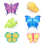 Vector Butterfly Collection