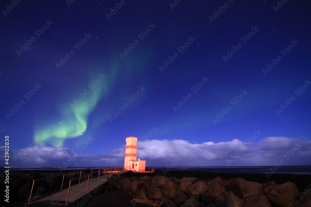Nordlicht auf Island