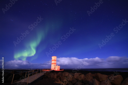 Nordlicht auf Island photo