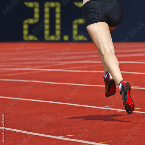 female sprint stadium