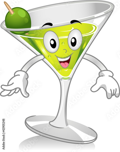 Martini Mascot