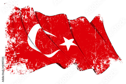 Grange Flag of Turkey photo
