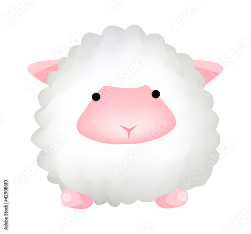 vector icon sheep