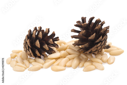 pine nuts photo