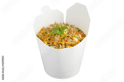 Fried rice take out