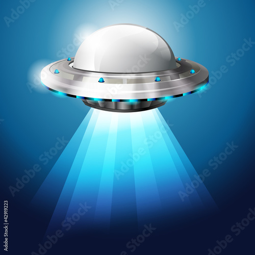 Unidentified flying object - UFO - vector file