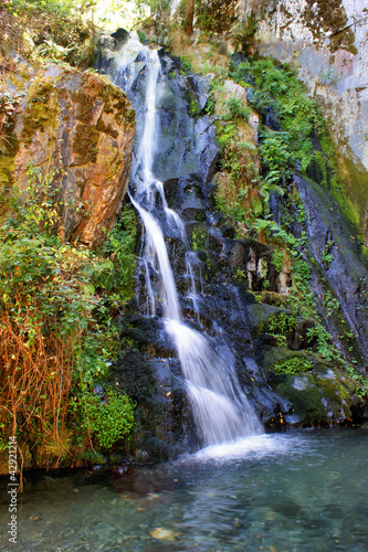 Waterfall in Acor mountain  Arganil  Portugal