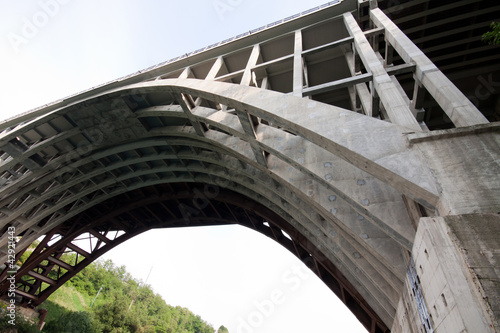 ponte sul fiume Adda - Trezzo sull'Adda