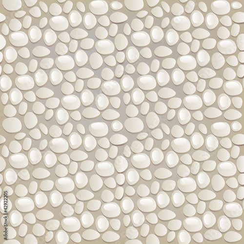 Seamless gray pebble pattern