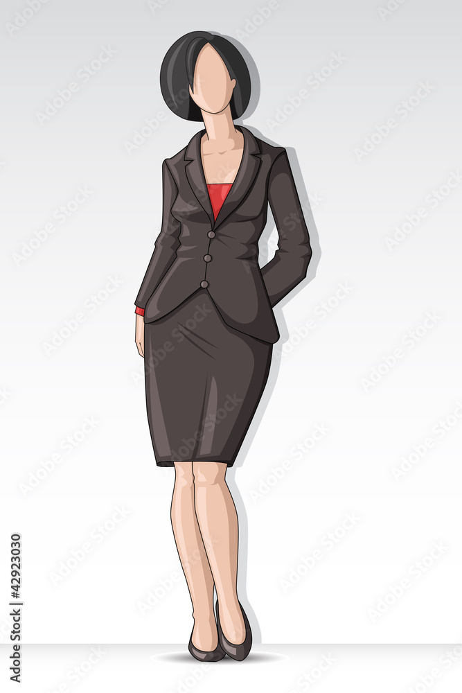 Fototapeta premium Business Lady